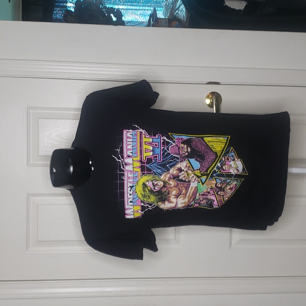 Wrestle Mania 6 Vintage Style T-Shirt Size Large